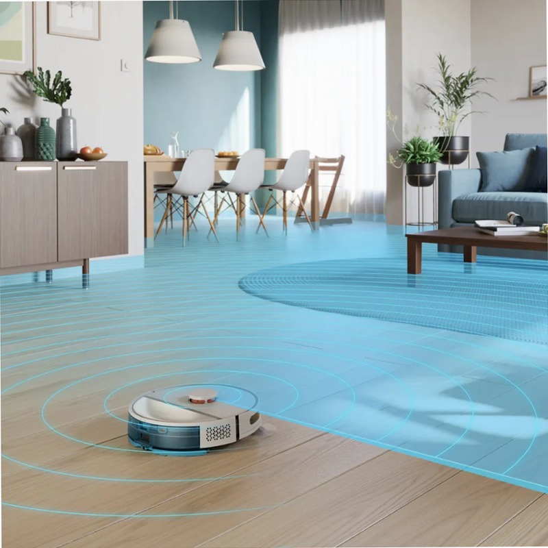 HomeRun Aqua Serie 3000 - Robot Aspirapolvere e Lavapavimenti