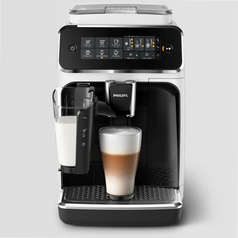 Series 3200 LatteGo - Macchina da caffè Philips Bianco 1.8lt 15bar