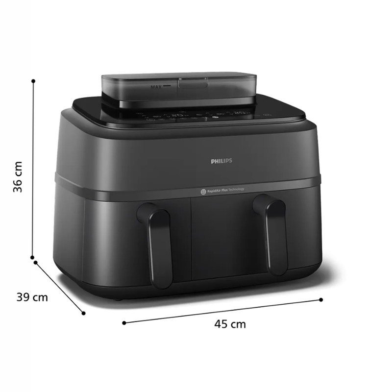 Airfryer Serie 5000 da 9.0L 9lt Nero