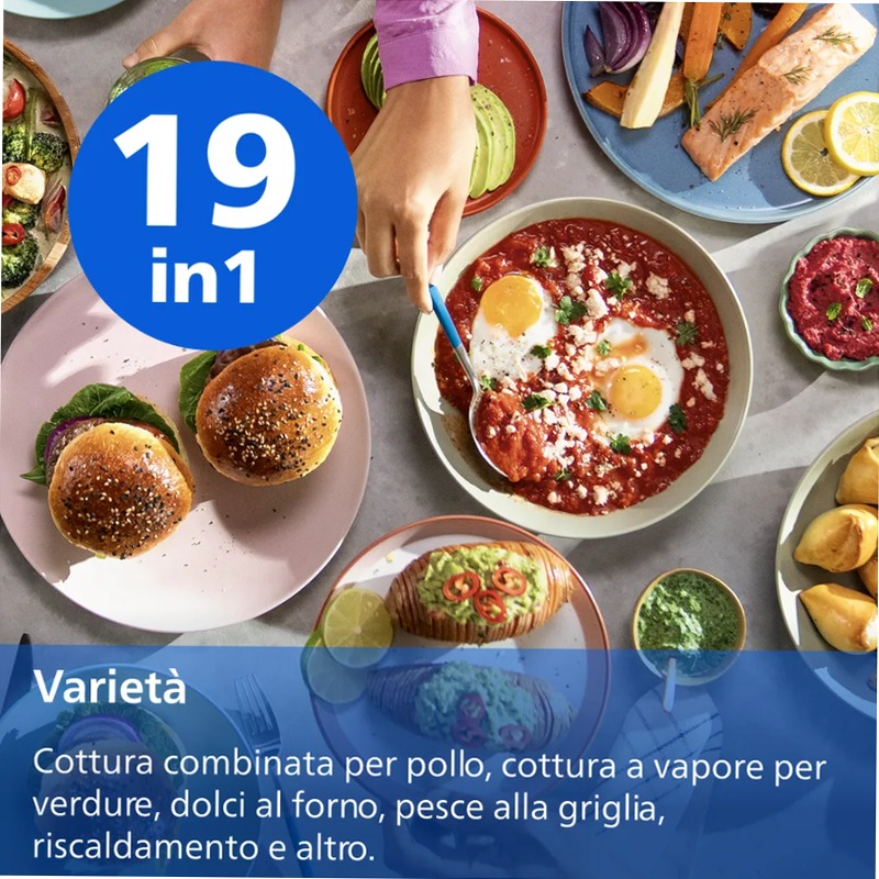 Airfryer Serie 5000 da 9.0L 9lt Nero