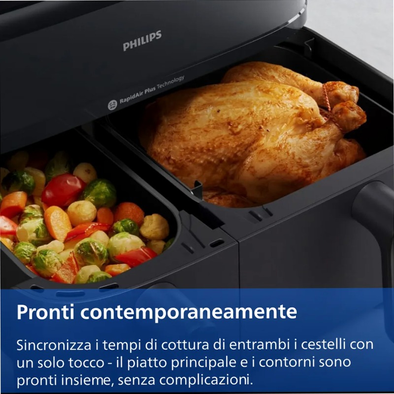 Airfryer Serie 5000 da 9.0L 9lt Nero