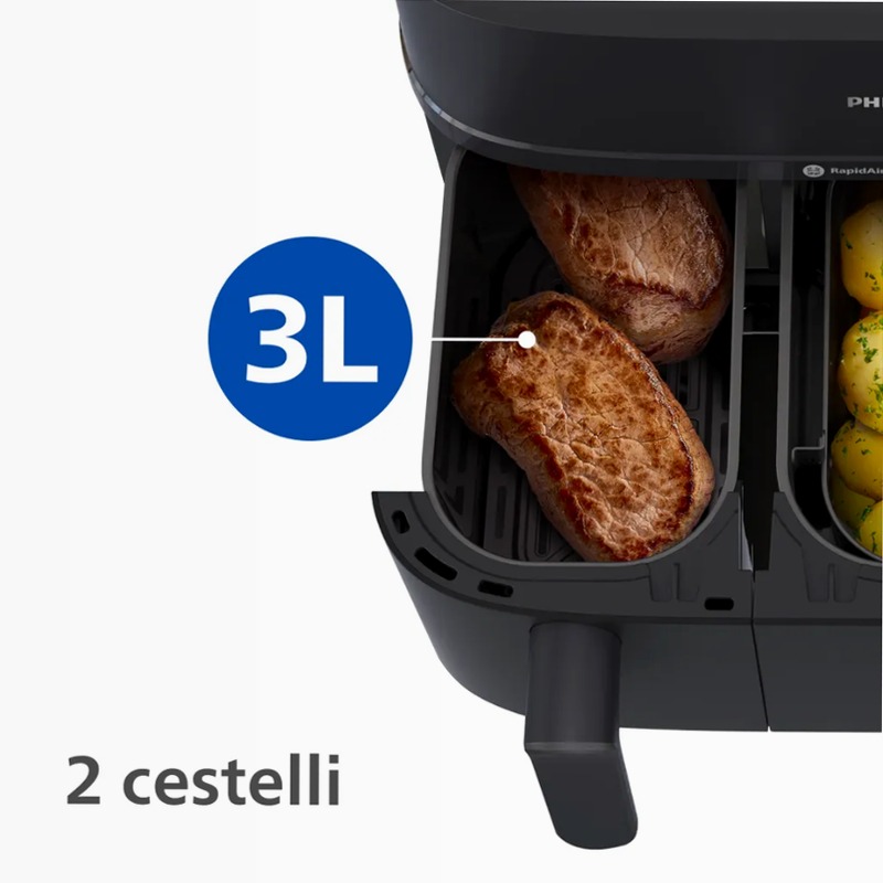 Airfryer Serie 5000 da 9.0L 9lt Nero