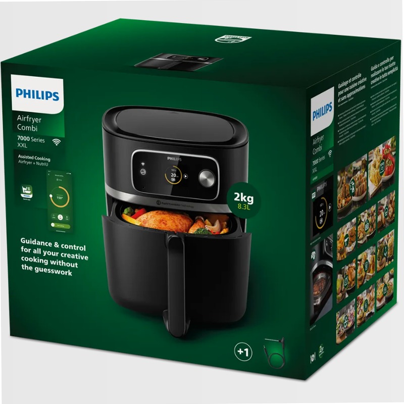 Airfryer Serie 7000 da 8.3L 8.3lt Nero
