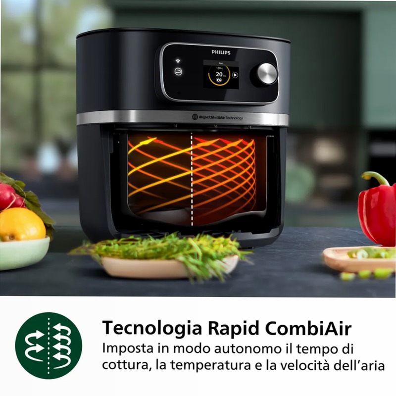 Airfryer Serie 7000 da 8.3L 8.3lt Nero