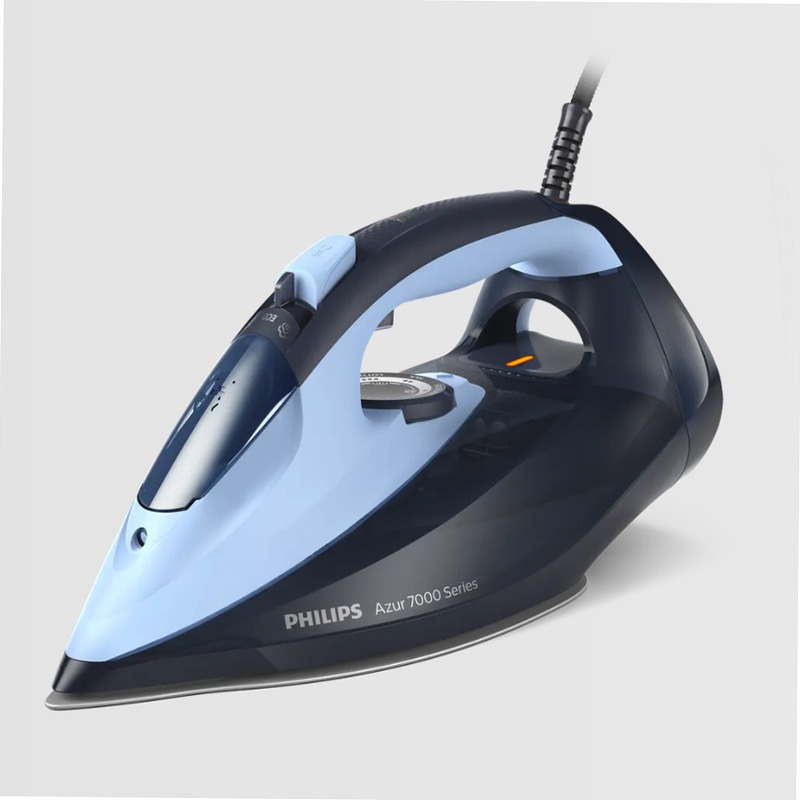 Ferro da stiro a vapore Azur Serie 7000 Blu 300lt