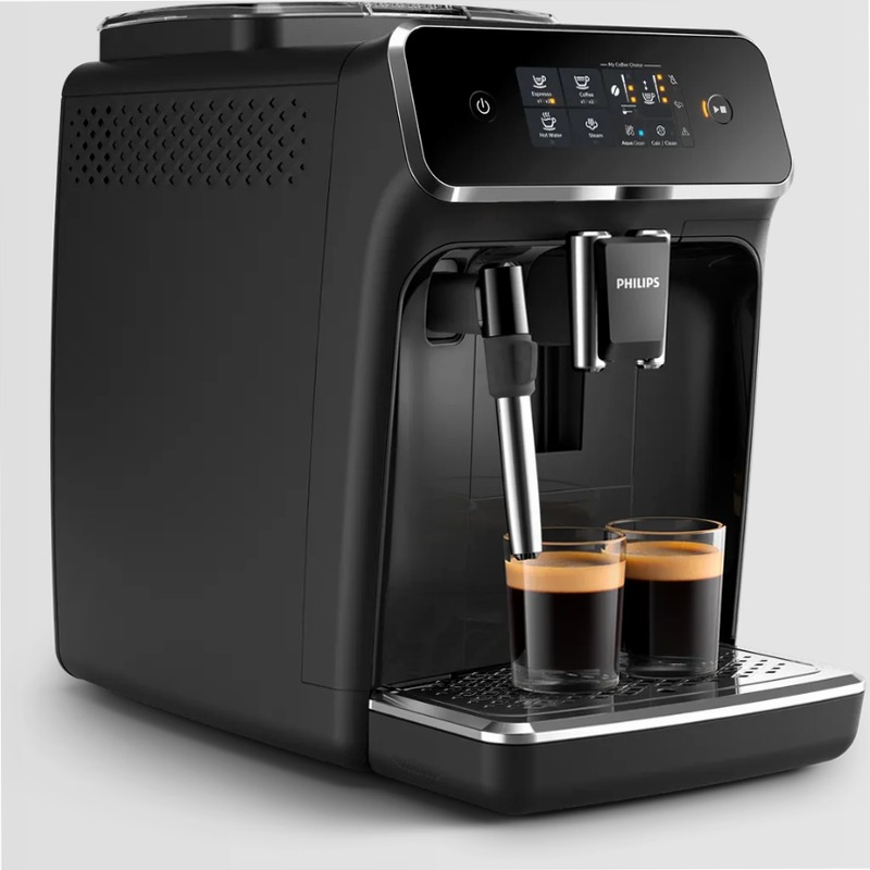 Serie 2200 Macchina da caffè automatica con pannarello Nero 1.8lt 15bar