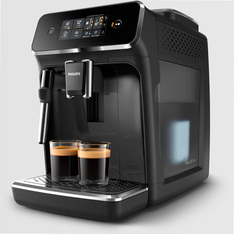 Serie 2200 Macchina da caffè automatica con pannarello Nero 1.8lt 15bar
