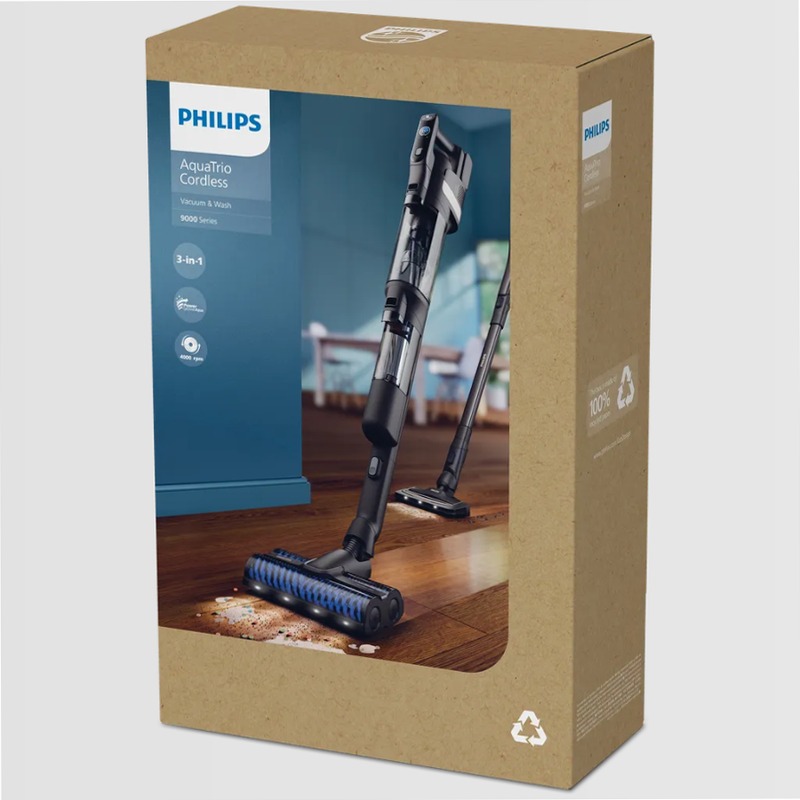 Aspirapolvere Philips Serie 9000 AquaTrio Nero