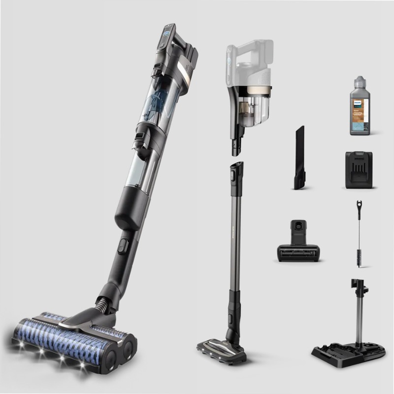 Aspirapolvere Philips Serie 9000 AquaTrio Nero