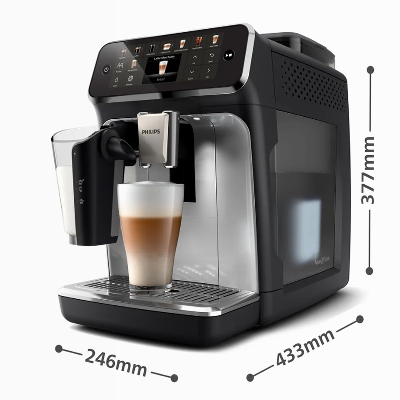Serie 5500 Macchina da caffè completamente automatica Beige 1.8lt 15bar