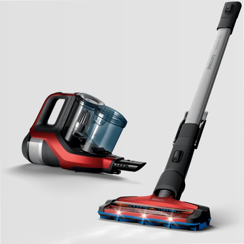 SpeedPro Max Aspirapolvere senza fili 0.6lt A Rosso