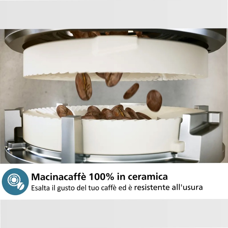 Series 3300 LatteGo - Macchina da caffè automatica Beige 1.8lt 15bar