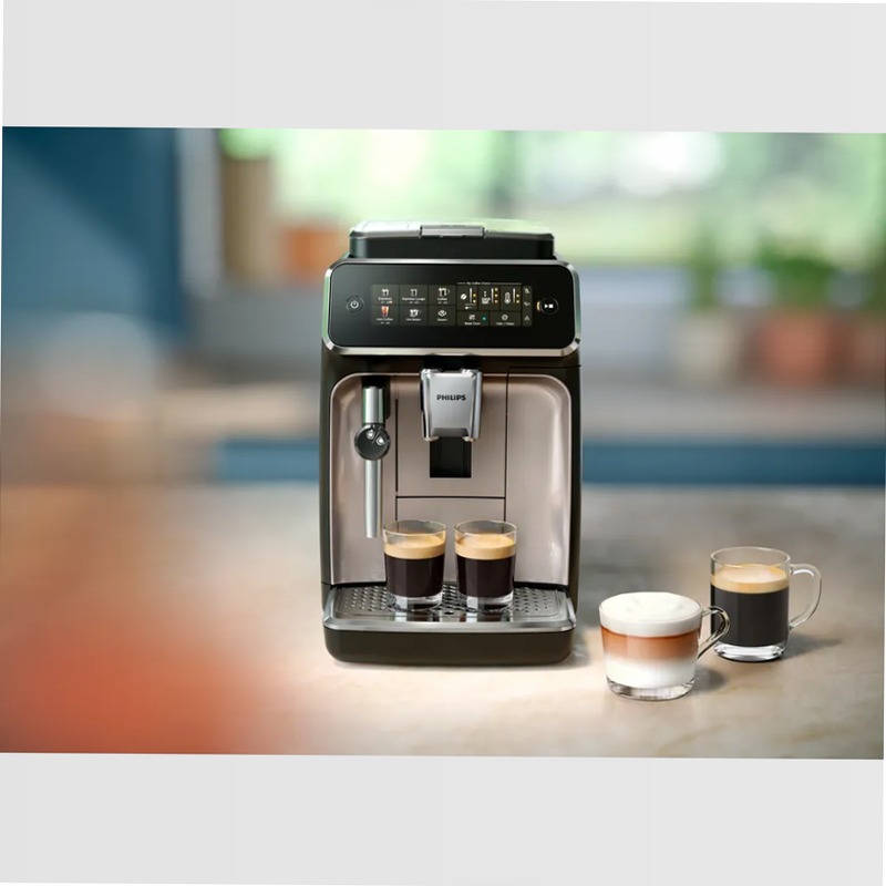 Series 3300 LatteGo - Macchina da caffè automatica Beige 1.8lt 15bar
