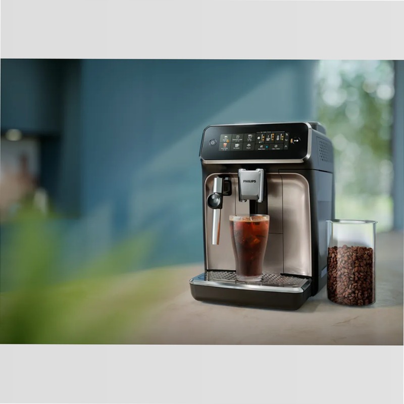 Series 3300 LatteGo - Macchina da caffè automatica Beige 1.8lt 15bar