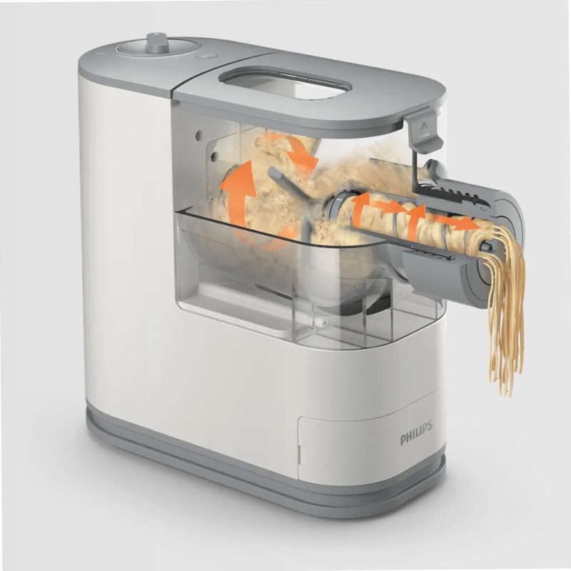 5000 Series Pasta Maker - Compatto con 4 Trafile