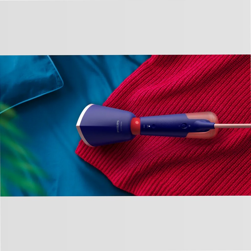 Sistema di stiratura a vapore portatile Philips 5000 Blu