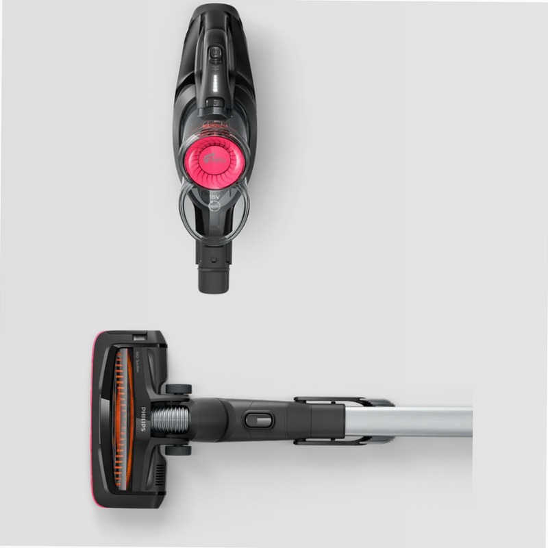 SpeedPro Aspirapolvere senza filo 0.4lt Nero