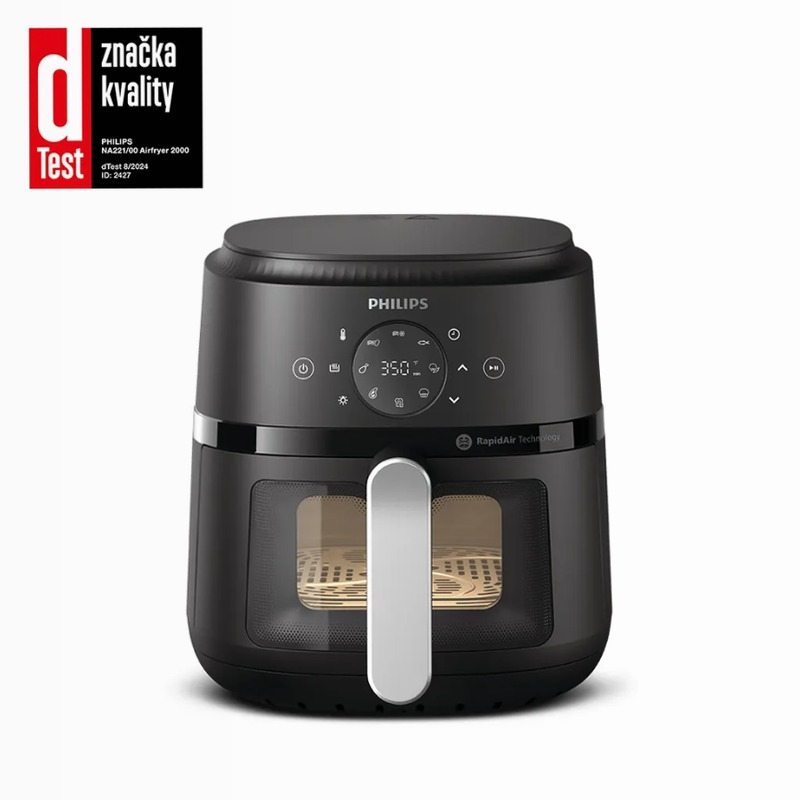Airfryer Serie 2000 da 4.2L 4.2lt Argento