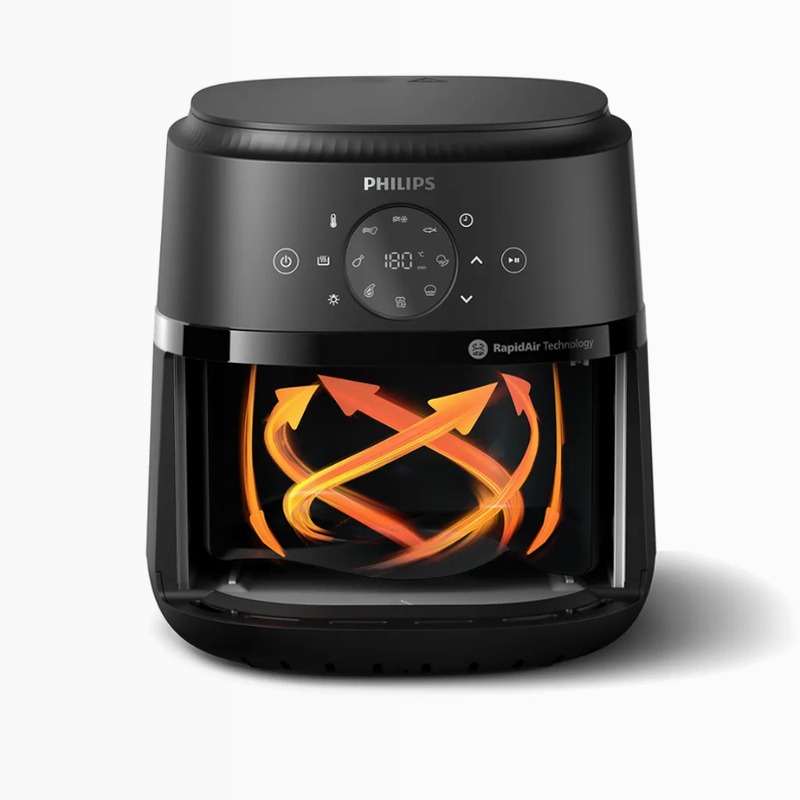 Airfryer Serie 2000 da 4.2L 4.2lt Argento