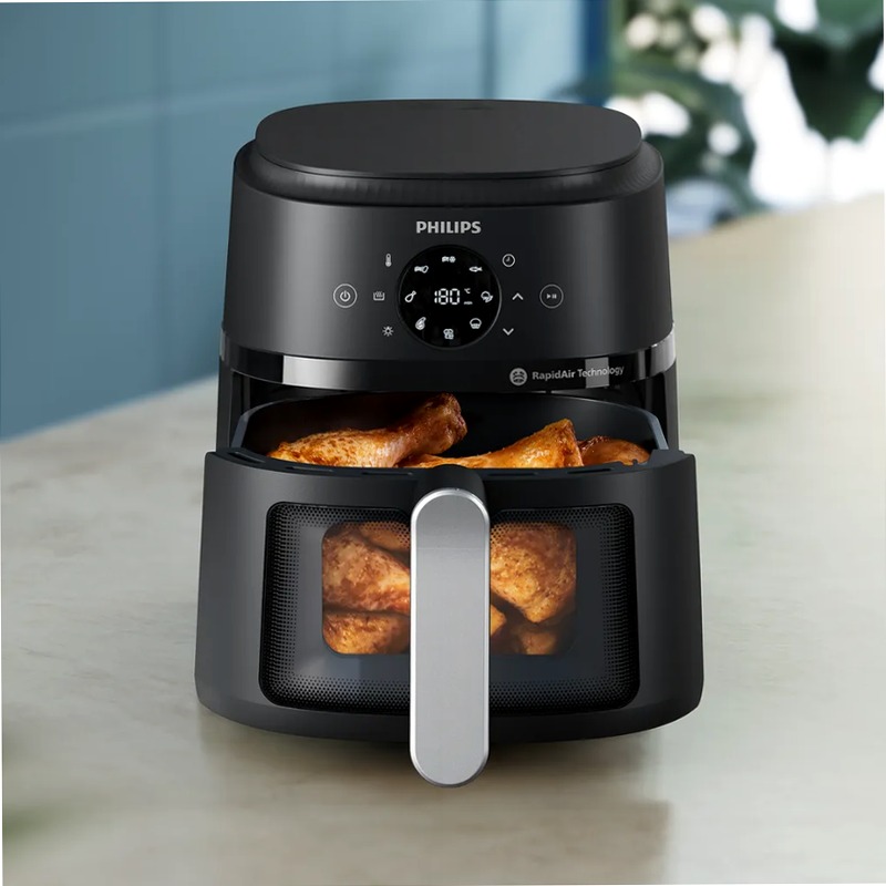 Airfryer Serie 2000 da 4.2L 4.2lt Argento