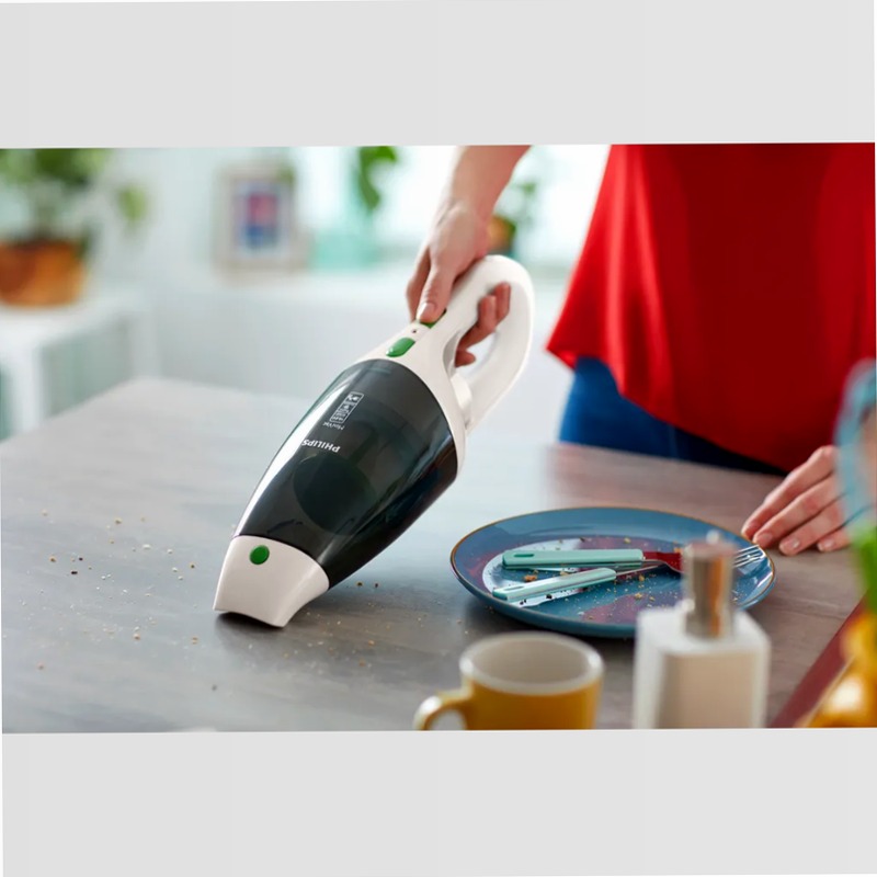 MiniVac Aspirabriciole Philips 0.5lt A Bianco
