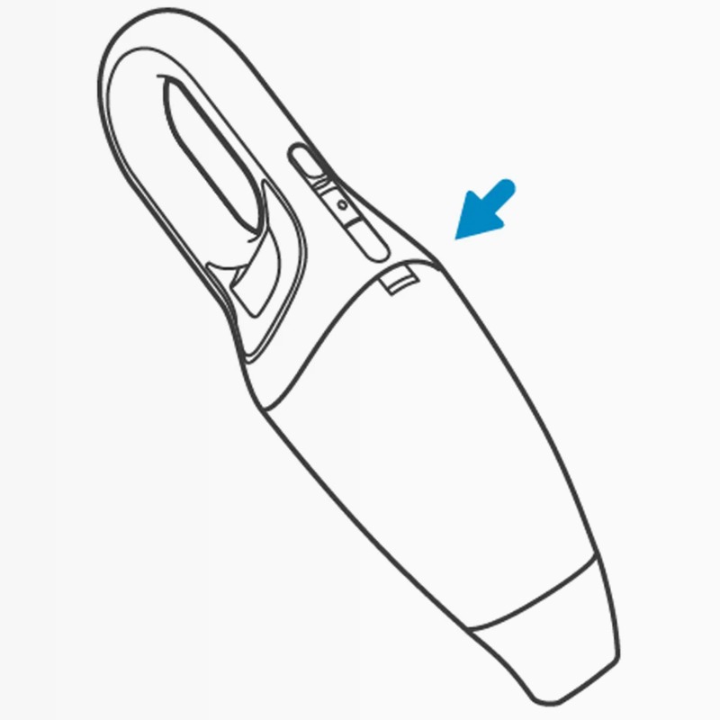 MiniVac Aspirabriciole Philips 0.5lt A Bianco