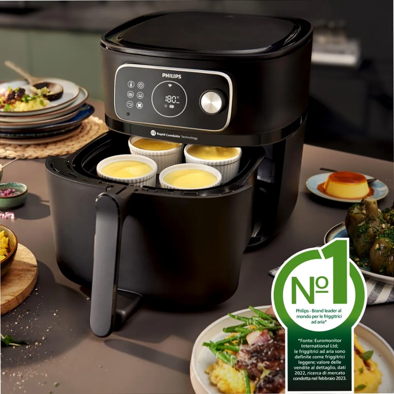 Airfryer Serie 7000 da 8.3L - Friggitrice ad aria connessa Philips 8.3lt