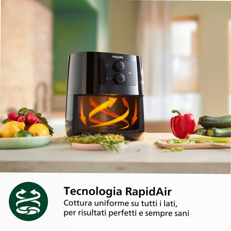 Airfryer Serie 3000 - Friggitrice ad aria Philips 4.1lt