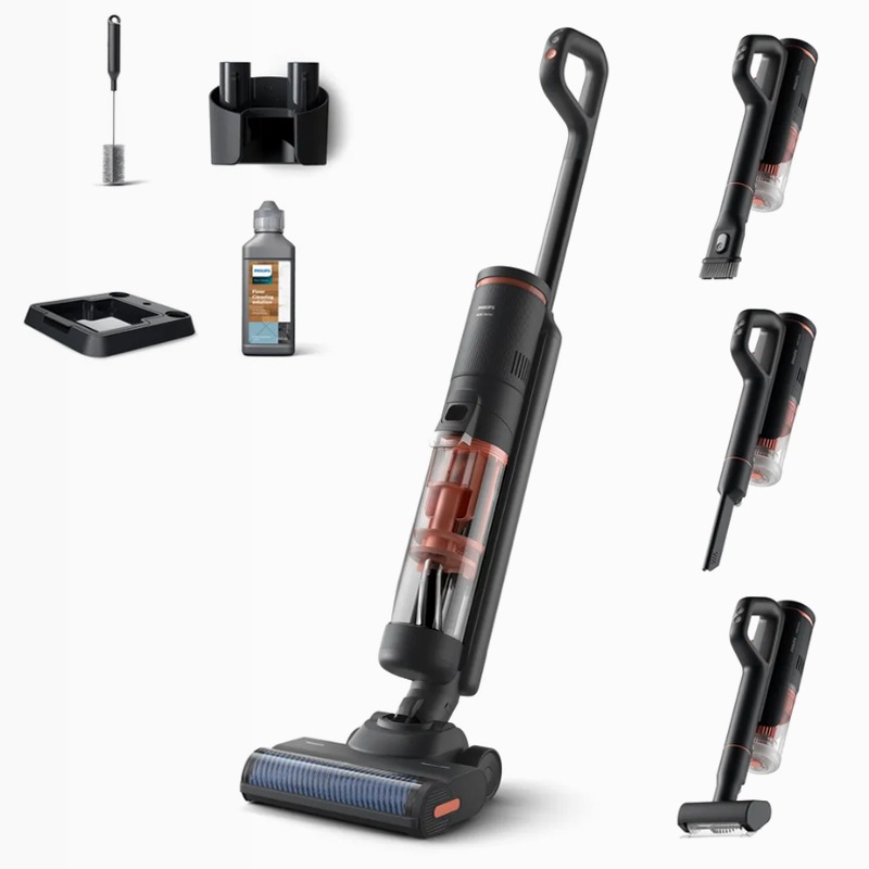 Aspirapolvere e lavapavimenti cordless Philips Serie 6000 Arancione