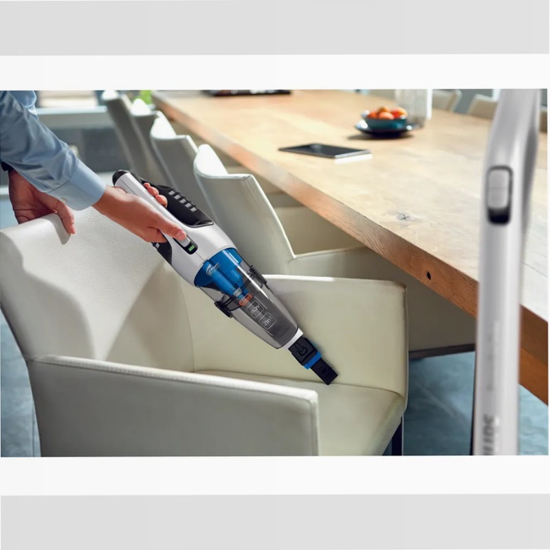 PowerPro Duo 2 in 1 con impugnatura telescopica 0.6lt E Bianco