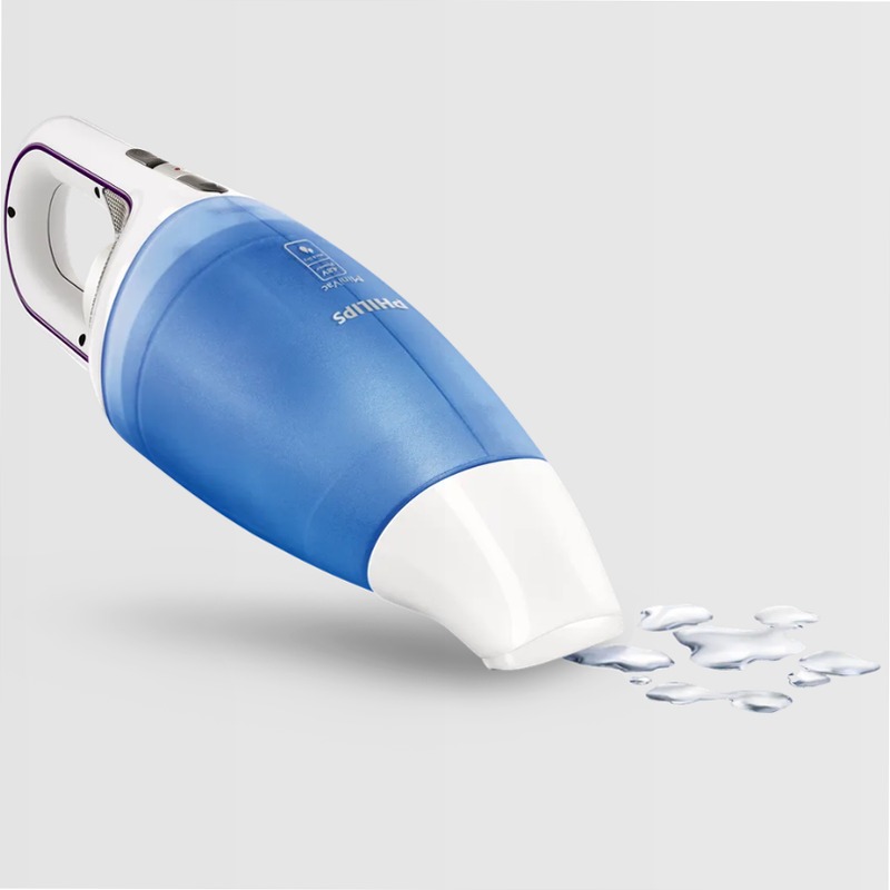 Aspirabriciole Philips MiniVac Wet&Dry 0.5lt Blu