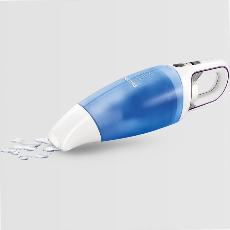 Aspirabriciole Philips MiniVac Wet&Dry 0.5lt Blu