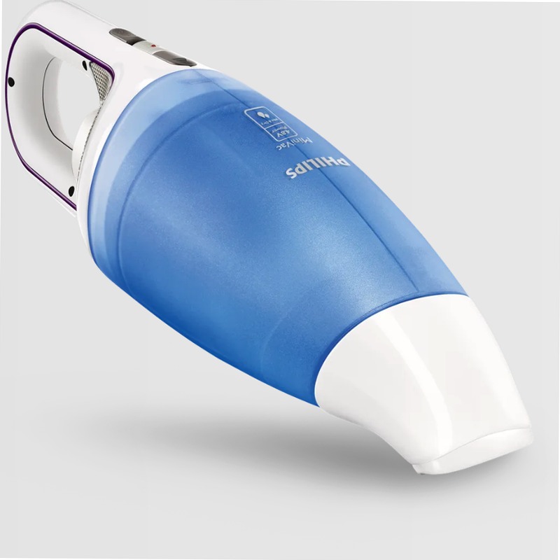 Aspirabriciole Philips MiniVac Wet&Dry 0.5lt Blu