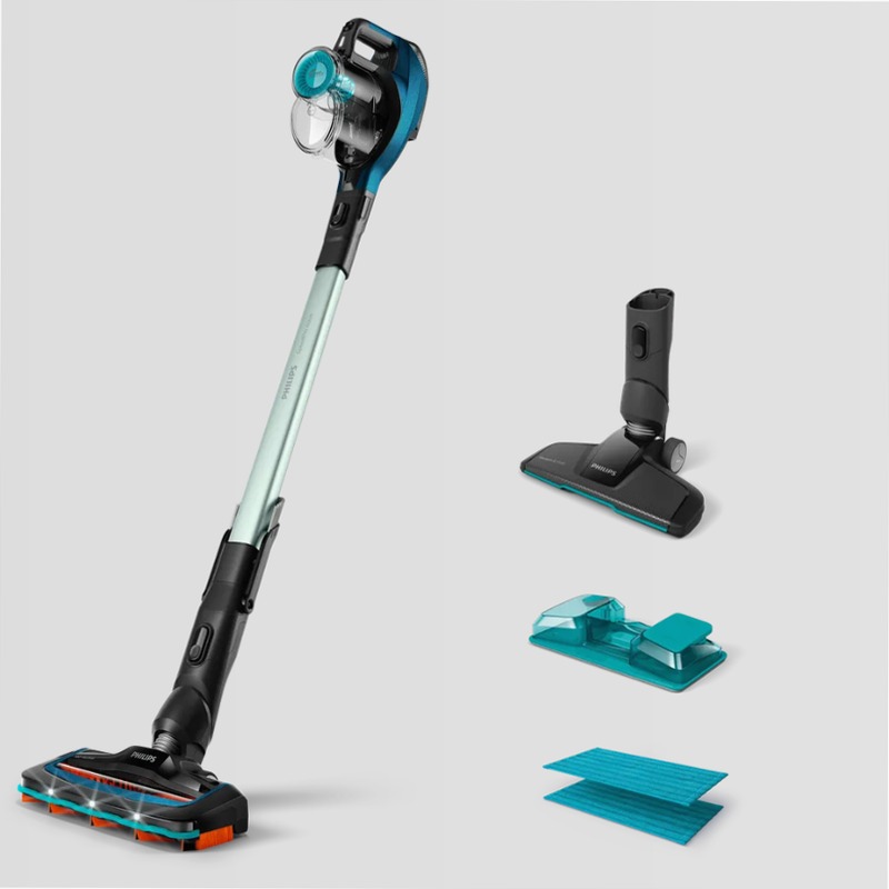 SpeedPro Aqua Aspirapolvere senza filo 0.4lt Blu