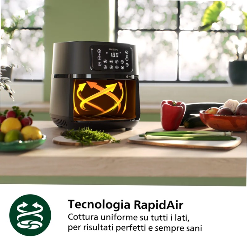 Airfryer Serie 5000 Friggitrice ad aria connessa 7.2lt