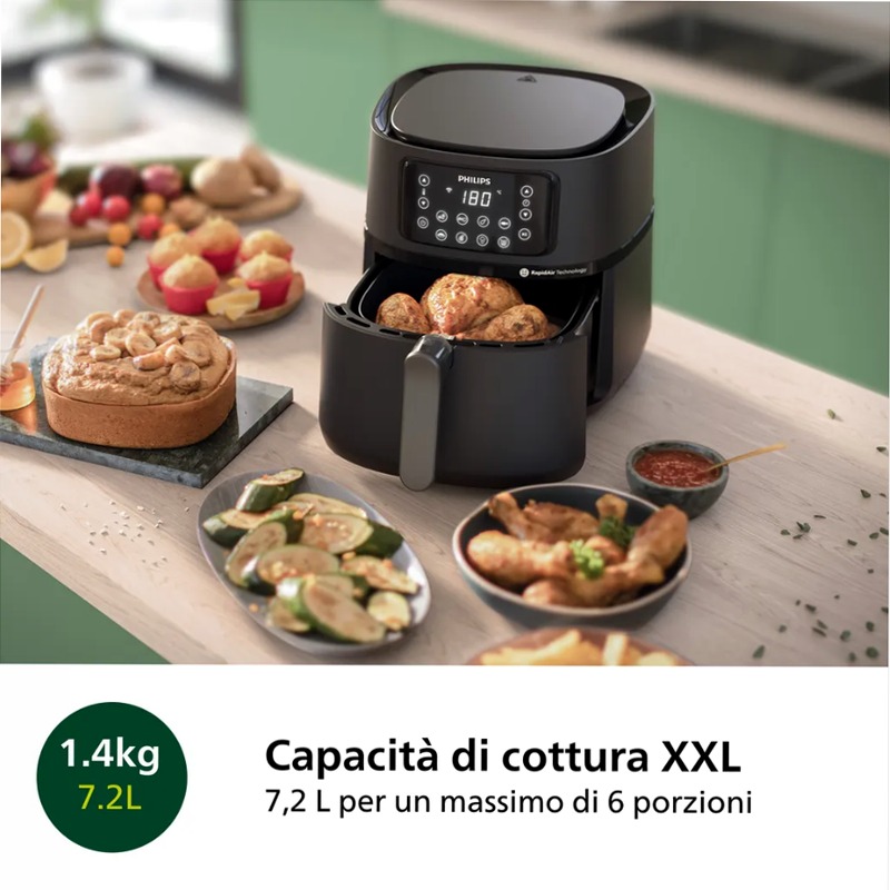 Airfryer Serie 5000 Friggitrice ad aria connessa 7.2lt