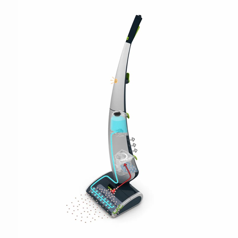 AquaTrio Sistema di Aspirazione e Pulizia con Acqua 0.65lt 500W Beige