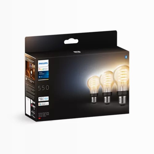 A60 - Lampadina LED connessa E27 (confezione da 3)