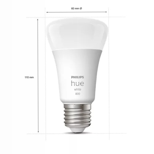 A60 - Lampadina LED Connessa E27 - 800 (Confezione da 3)
