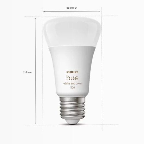 A60 - lampadina connessa E27 - 1100