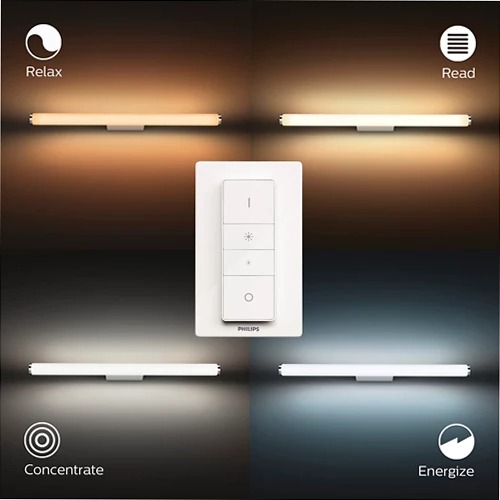 Luce specchio Adore Philips Hue Bianco