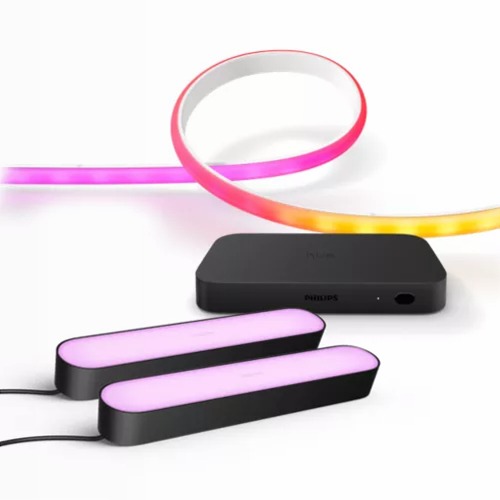 Pacchetto: Box HDMI + Barre Luminose Play + Lightstrip Ambiance gradient
