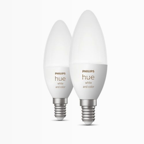 Lampadina E14 intelligente - Luce bianca e colorata