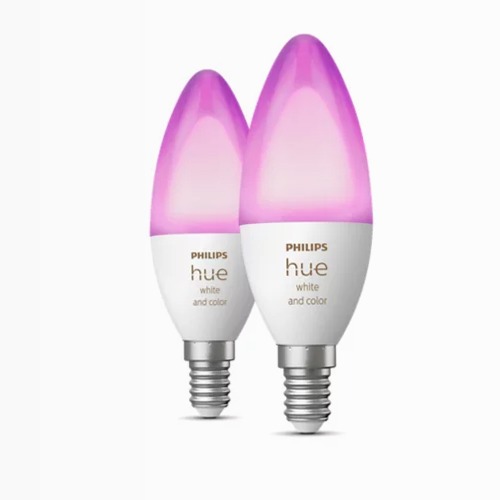 Lampadina E14 intelligente - Luce bianca e colorata