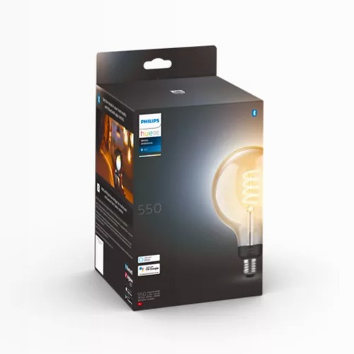 Globe con filamento G125 E27 - confezione da 1