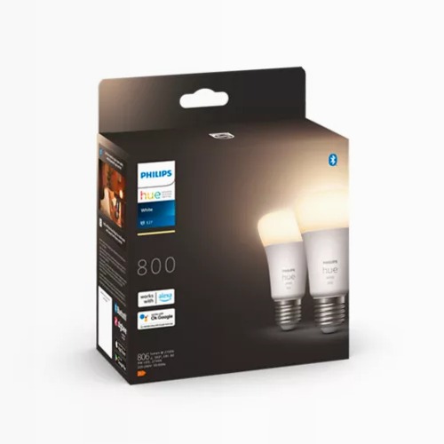 A60 - lampadina connessa E27 - 800 (confezione da 2)