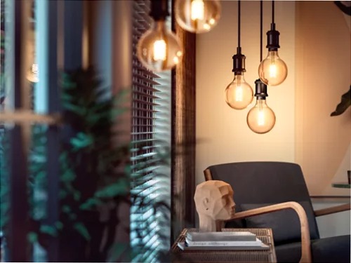 G93 Globo - Lampadina LED con filamento a spirale E27