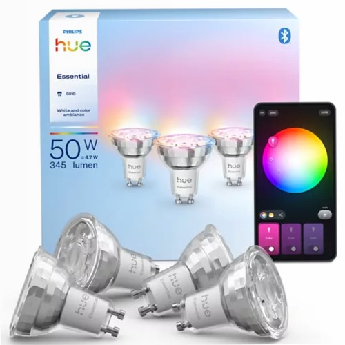 Philips Hue Essential GU10 - Faretto Spot Smart