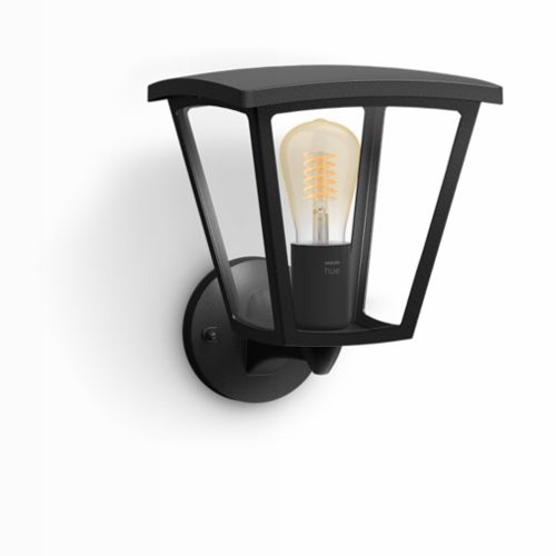 Lampada da parete Inara - Stile Vintage e Funzionalità Intelligente esterni Nero