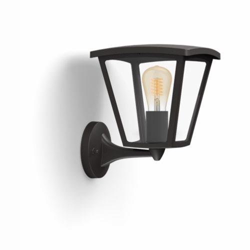Lampada da parete Inara - Stile Vintage e Funzionalità Intelligente esterni Nero